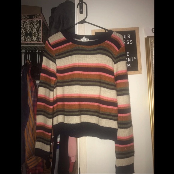 Small Tan Peacoat with Sweater - Picture 5 of 6